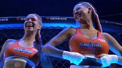 dory and karina mma flash|MMA news: Two fighters flash breasts after fight, Inked Dory,。